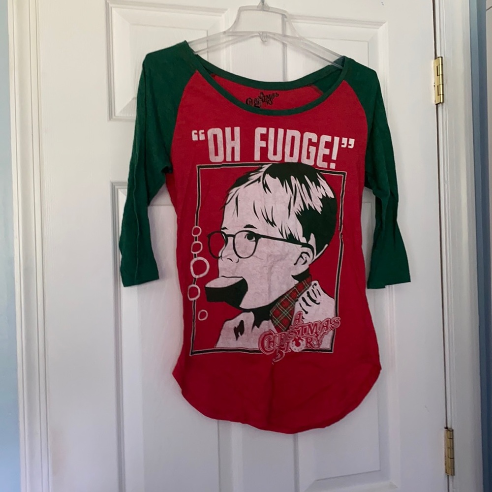 Christmas tee. Size large.